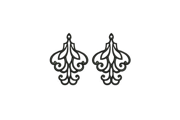 Chandelier Earrings Embroidery Design Review