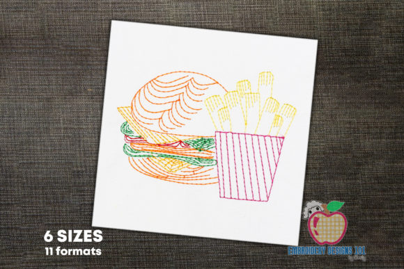 Delicious Burger and French Fries Review
