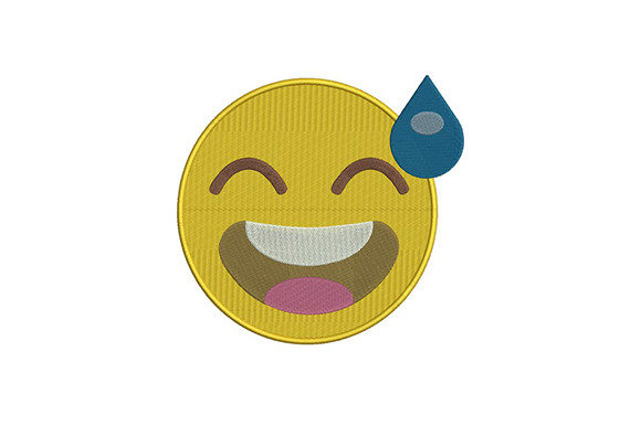 Face with Sweat Emoji Review