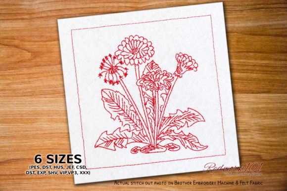 Fluffy Dandelions: A Seasonal Embroidery Design Review