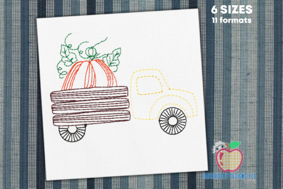 Pumpkin Truck Embroidery Review for Sellers