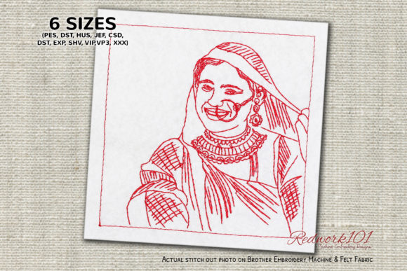 Rajasthani Woman: A Seasonal Embroidery Review