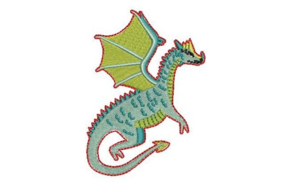 Watercolor Dragon Embroidery Design Review